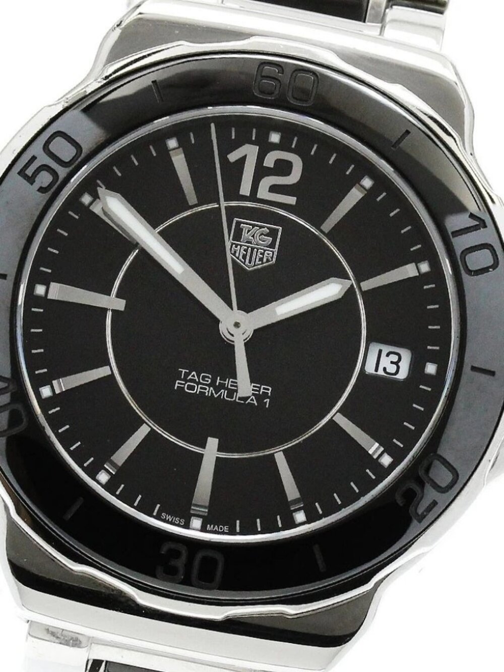 TAG HEUER Formula 1 WAH1210 Date black Dial Quartz Ladies Watch_901011